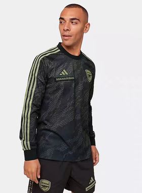 Adidas阿迪达斯AFC X M LS JSY男子圆领透气长袖训练运动服IN4757