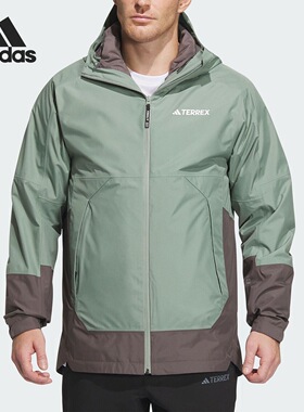 Adidas阿迪达斯3IN1 R.RDGD男子户外三合一羽绒内胆冲锋衣IP0735