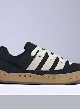 Adidas阿迪达斯ADIMATIC男女同款三叶草复古低帮休闲板鞋KI8879