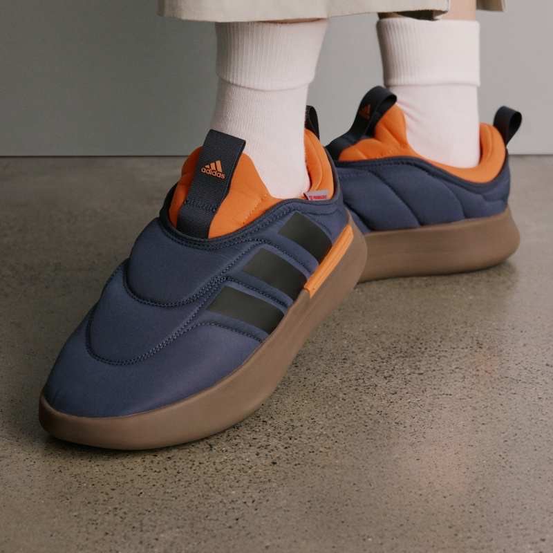 Adidas阿迪达斯ADIPUFF秋冬经典休闲运动耐磨保暖缓震棉鞋KJ3994