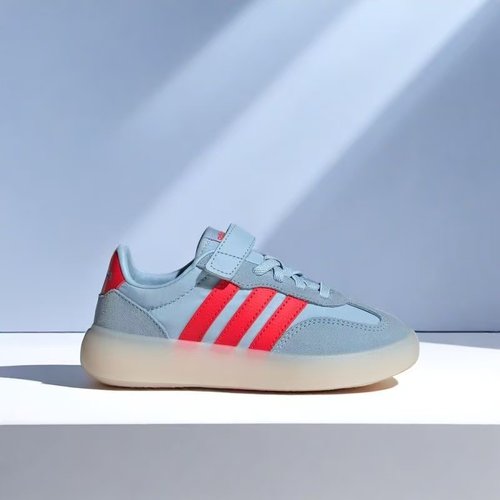 Adidas阿迪达斯BARREDA DECODE EL C童鞋魔术贴运动休闲鞋JR0768