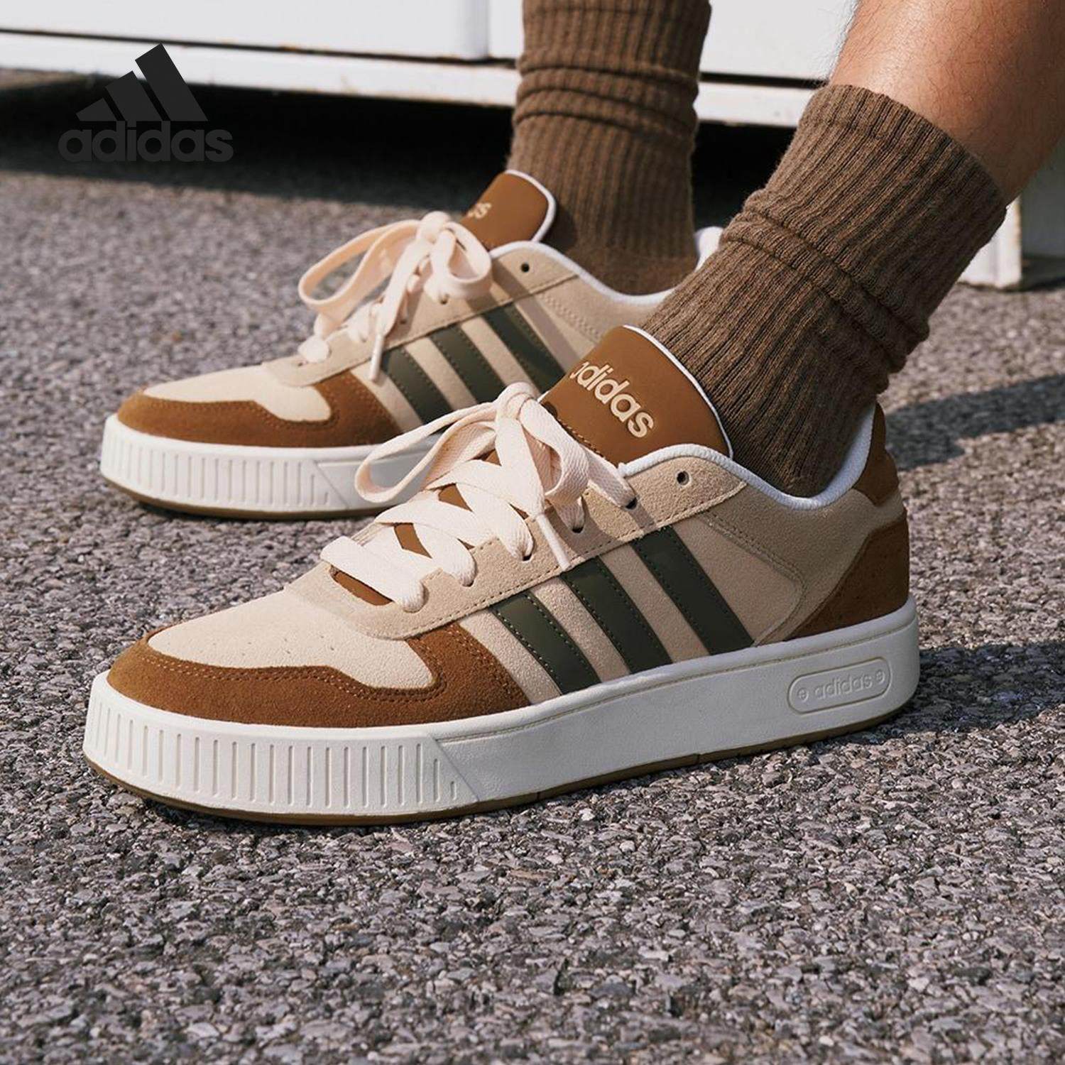 Adidas阿迪达斯D-PAD CLASSIC男女款低帮舒适耐磨休闲板鞋 KK1416