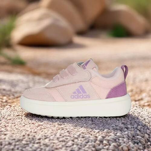 Adidas阿迪达斯PARK ST AC C儿童魔术贴低帮舒适运动休闲鞋JH6668