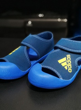 Adidas阿迪达斯AltaVentureC儿童低帮轻便耐磨运动休闲凉鞋D97901