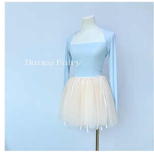 芭蕾裙定制jac猫咪tutu裙可爱丝带多层不规则大摆拖尾舞蹈短裙