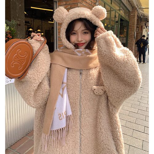 womenclothes跨境小熊耳