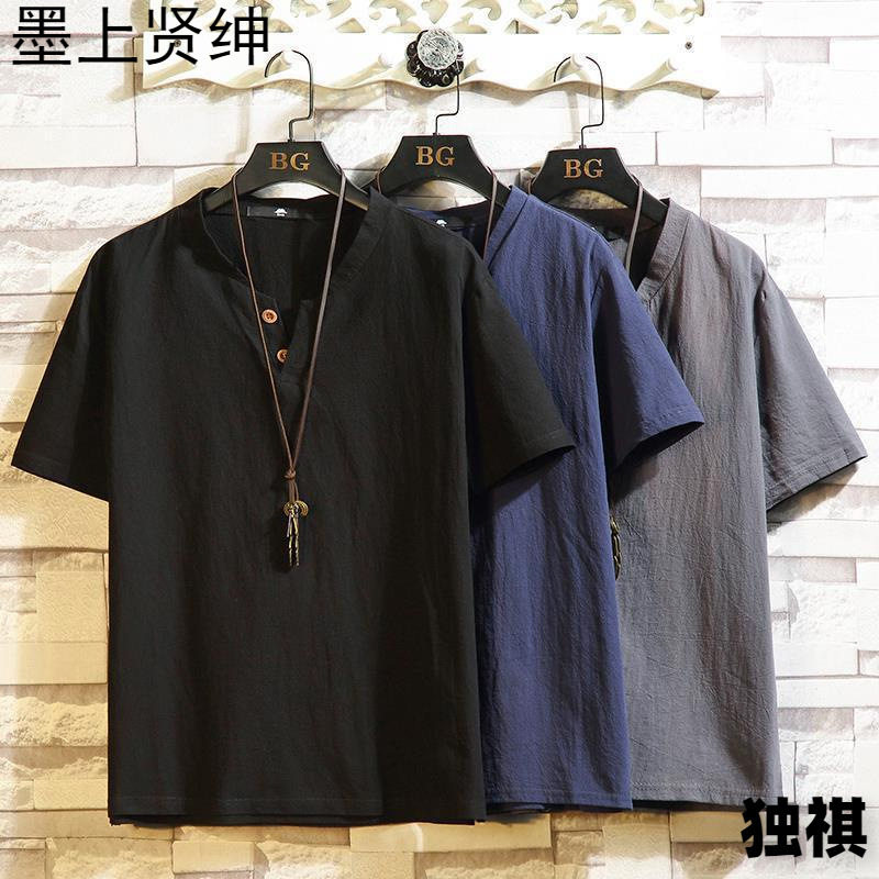 2026menclothes棉麻短