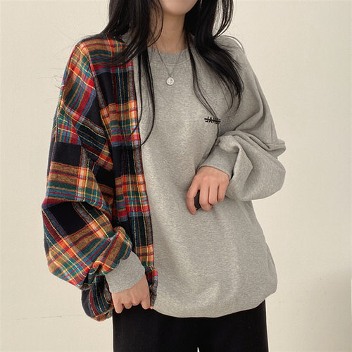 womenclothes跨境拼接卫