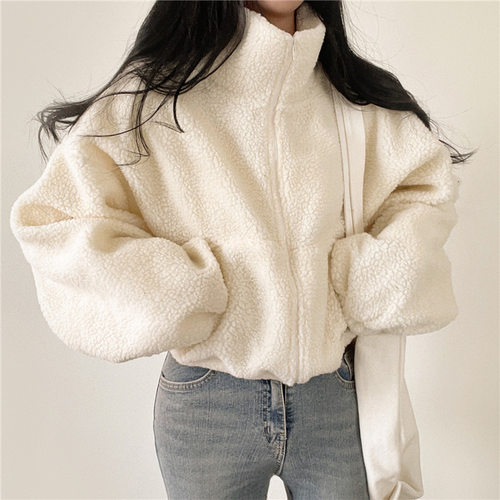 womenclothes立领短款卫