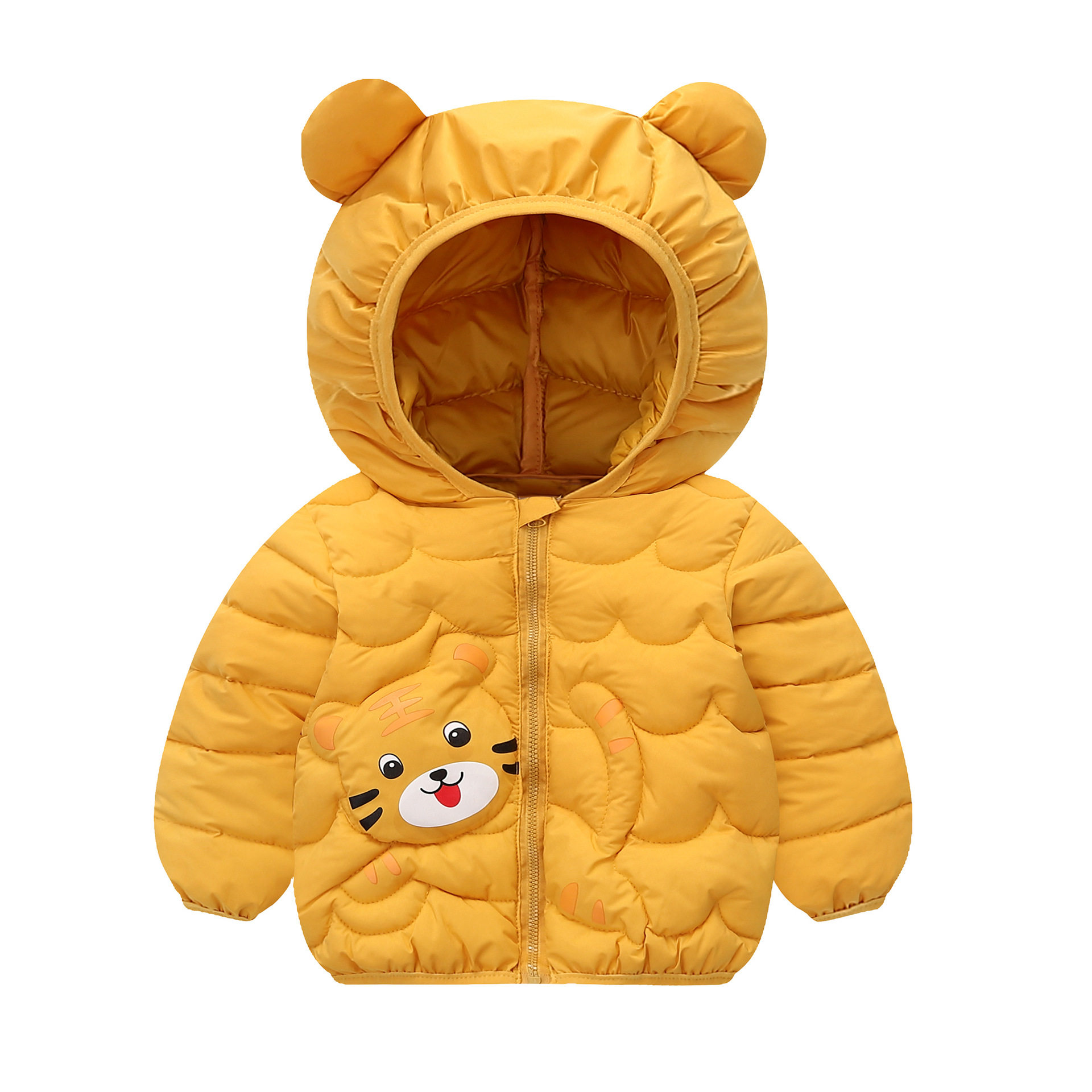 儿童羽绒棉服卡通男女衣