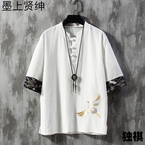 2026menclothes亚麻短