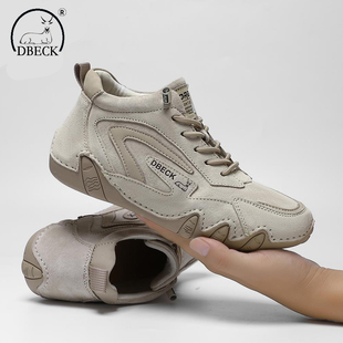 公羊联盟公羊牛牛女鞋秋冬季加绒休闲女真皮鞋高帮短靴子短筒软底