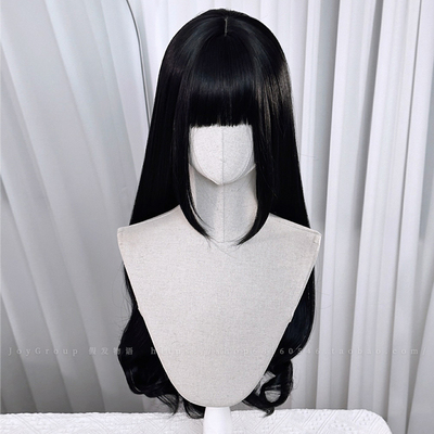 高温丝罗马卷齐刘海假发物语