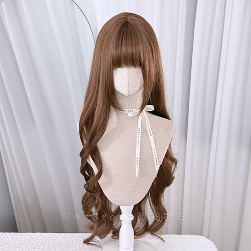 假发物语+ 蜜糖心跳女长卷发自然优雅棕色温柔甜美日系千金大小姐
