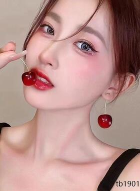 洋气樱桃车厘子水果吊坠