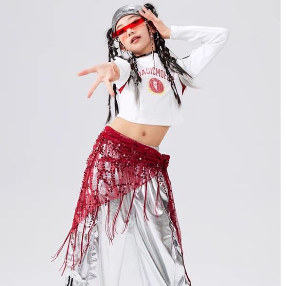 潮酷女童爵士舞异域肚皮