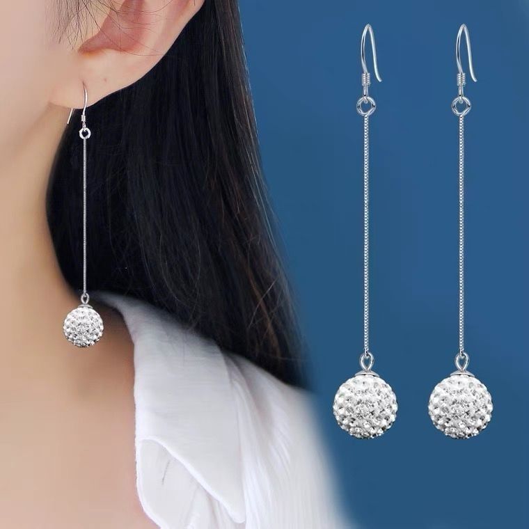 韩版S925纯银不对称三角