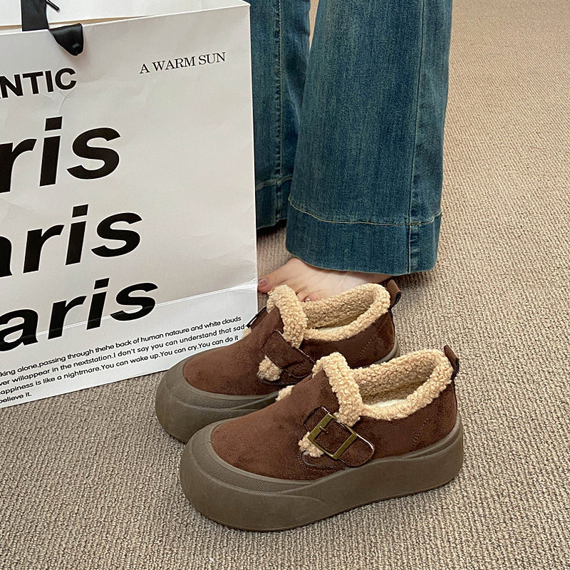 【爆款推荐】棉鞋女休闲百搭