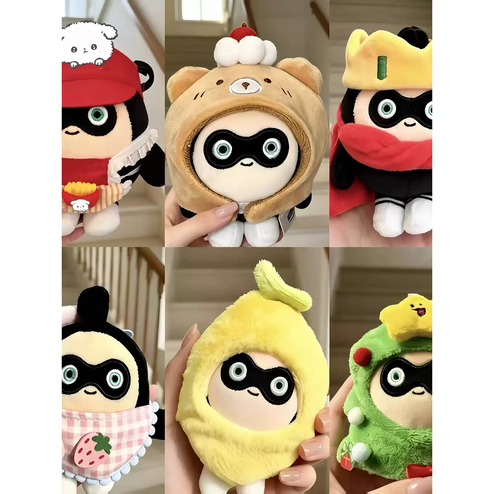 【蛋总一周】蛋小黑玩偶挂件衣服