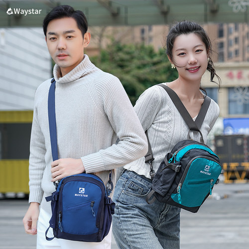 新款户外运动斜挎包多色彩促销