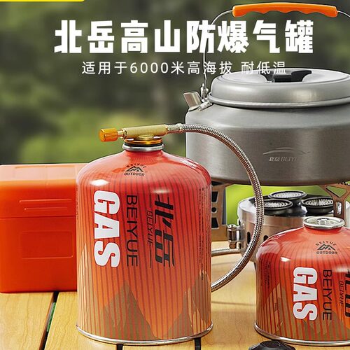 户外扁气罐便携式高原高山野外露营炉具瓦斯燃气小煤气罐230g450g