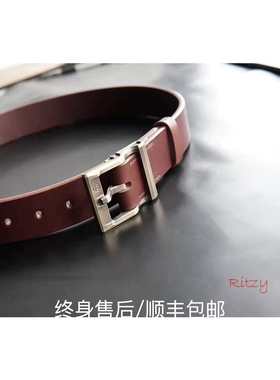 皮带Ritzy枥木男士手工