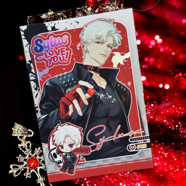 恋与深空周边双闪大徽章同人吧唧沈星回黎深祁煜秦彻夏以昼挂件