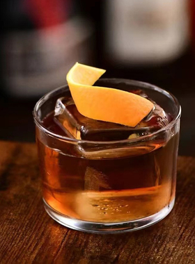 Barbook进口LAV威士忌杯矮款冰淇淋酸奶杯甜品玻璃鸡尾酒杯烈酒杯