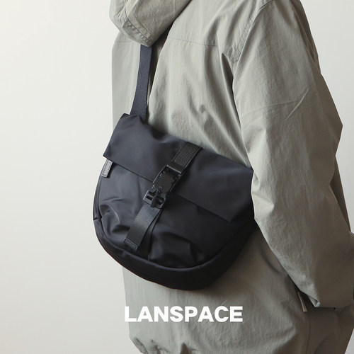 lanspace尼龙单肩包饺子包休闲