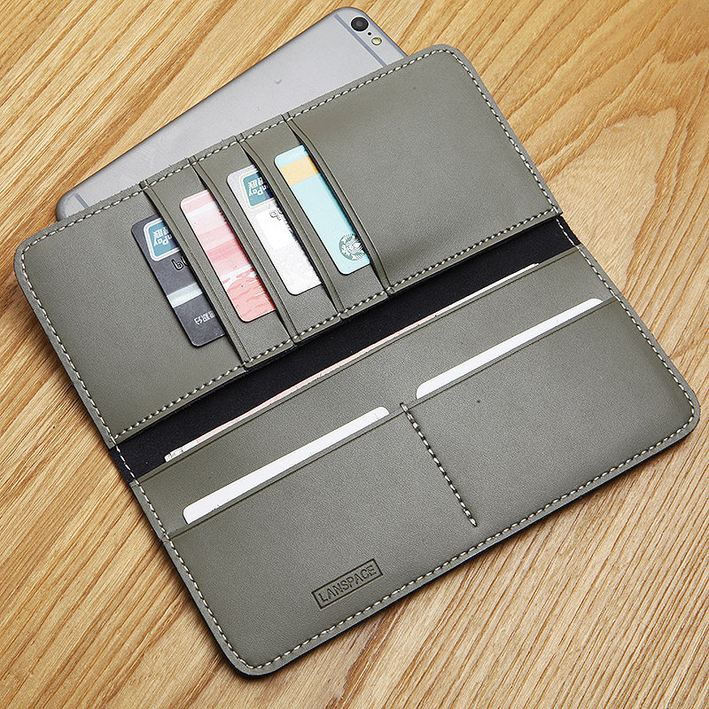 LANSPACE藍皮具男式牛皮長款錢包手工皮具女士真皮多卡位手包手拿在類目 箱包皮具/熱銷女包/男包, 錢包中 - 來自Buy2taobao.com提供專業的淘寶代購服務