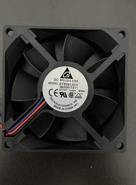 原装 EFB0812EH-BR00 8025 12V 0.42A 8CM停转报警变频器风扇