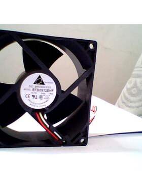 台达9238.12V.0.63A.3叶3线风扇，型号：EFB0912EHF