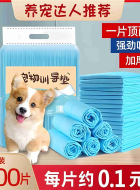 狗垫隔尿垫除甲醛狗狗宠物100尿片吸水垫除臭用品泰迪尿不湿加厚