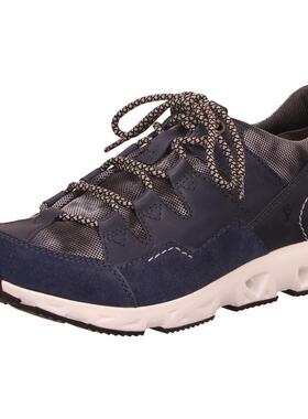 代购JOSEF SEIBEL男士徒步鞋透气轻便缓震耐磨系带深蓝色