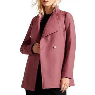 ba&sh女式 外套简约百搭舒适保暖日常休闲粉色宽松时尚 代购 正品