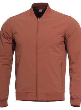 代购PENTAGON男士夹克防泼水弹性面料多口袋飞行夹克立领长袖