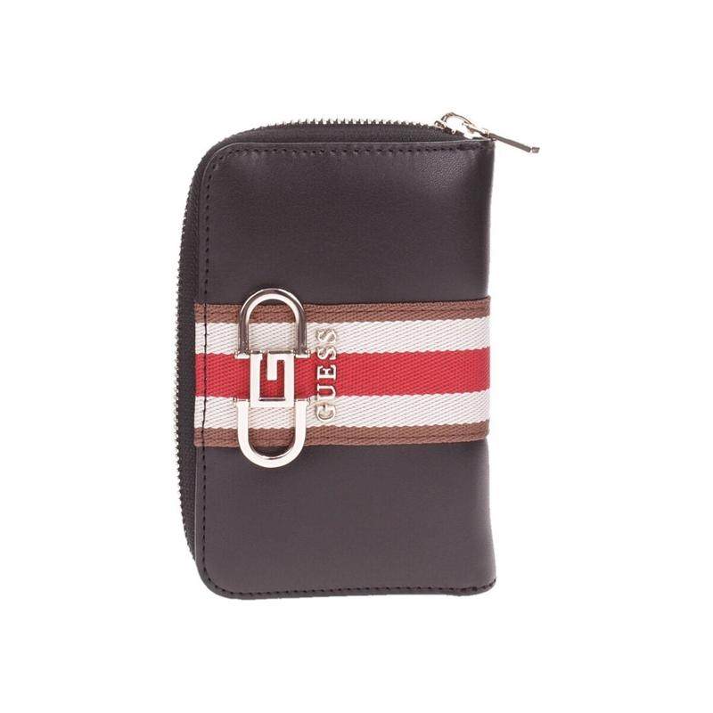 代购GUESS女士钱包收纳卡片便携携带防滑设计多卡位存储深色,箱包皮具/热销女包/男包,手拿包,淘宝优惠券,粉丝福利购,淘宝优惠卷