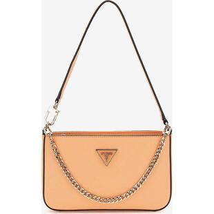 代购 GUESS女士单肩包拉链闭合外置拉链袋主隔层大容量可调节肩带