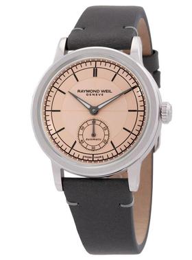 代购Raymond weil雷蒙威女士腕表自动上链小秒盘日期显示