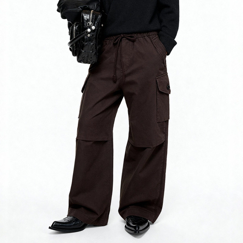 阿苏特染伞兵工装裤25秋季新品复古街头潮牌宽松休闲裤,男装,牛仔裤,淘宝优惠券,粉丝福利购,淘宝优惠卷