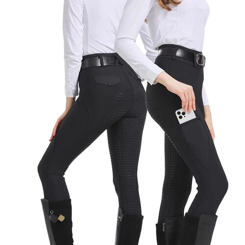 马术裤硅胶防滑马裤耐磨透气春夏秋四季速干户外骑马女士高腰马裤