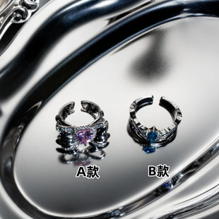 名侦探柯南月光下的礼盒系列戒指大隐藏款情侣对戒动漫周边指环