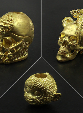 黄铜DIY斗战胜佛悟空伞绳坠