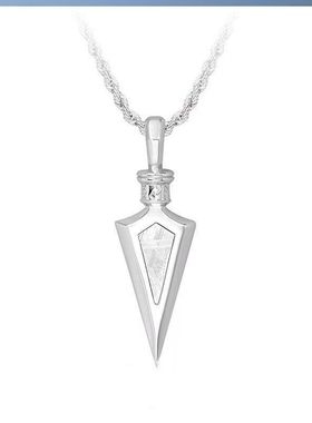 时空之箭如恩项链星际小众穿越M陨石轻奢感ins送男友礼物个性饰品