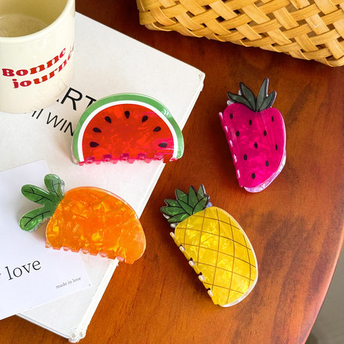 菠萝火龙果胡萝卜西瓜水果抓夹