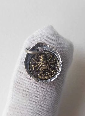 六臂大黑天佛珠侧挂配饰文玩菩提