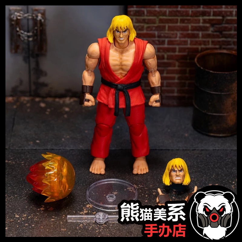 现货正版Jada Toys 1/12 街头霸王2波 肯 拜森 长臂可动手办