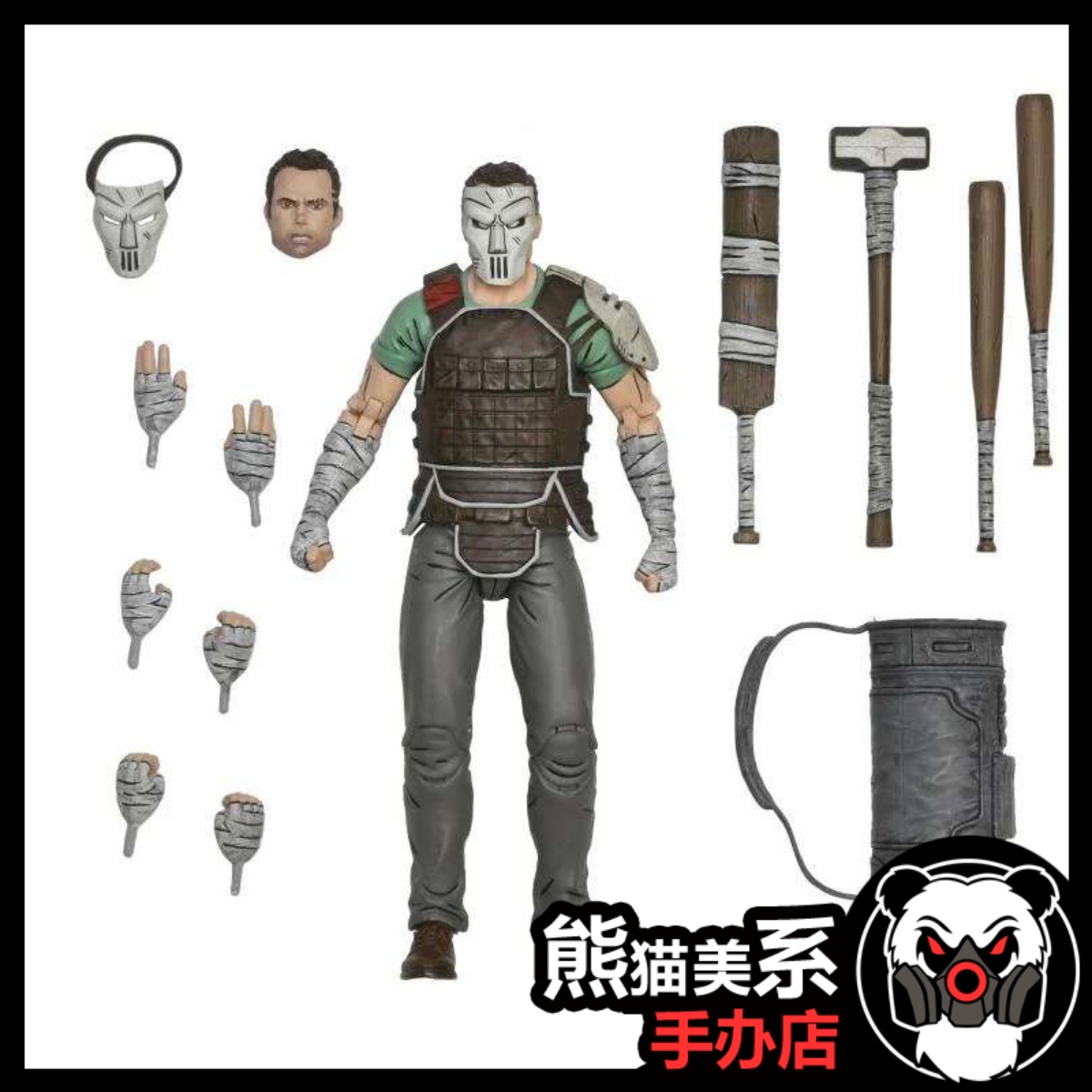 预售 国行金标 NECA 忍者神龟 最后的浪人 凯西琼斯 可动人偶手办 模玩/动漫/周边/娃圈三坑/桌游 潮玩盲盒 原图主图