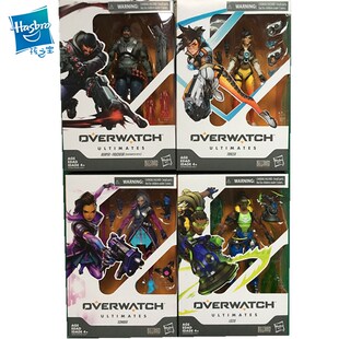 孩之宝守望先锋风暴英雄系列6寸暴雪DJ源氏半藏人偶模型手办摆件