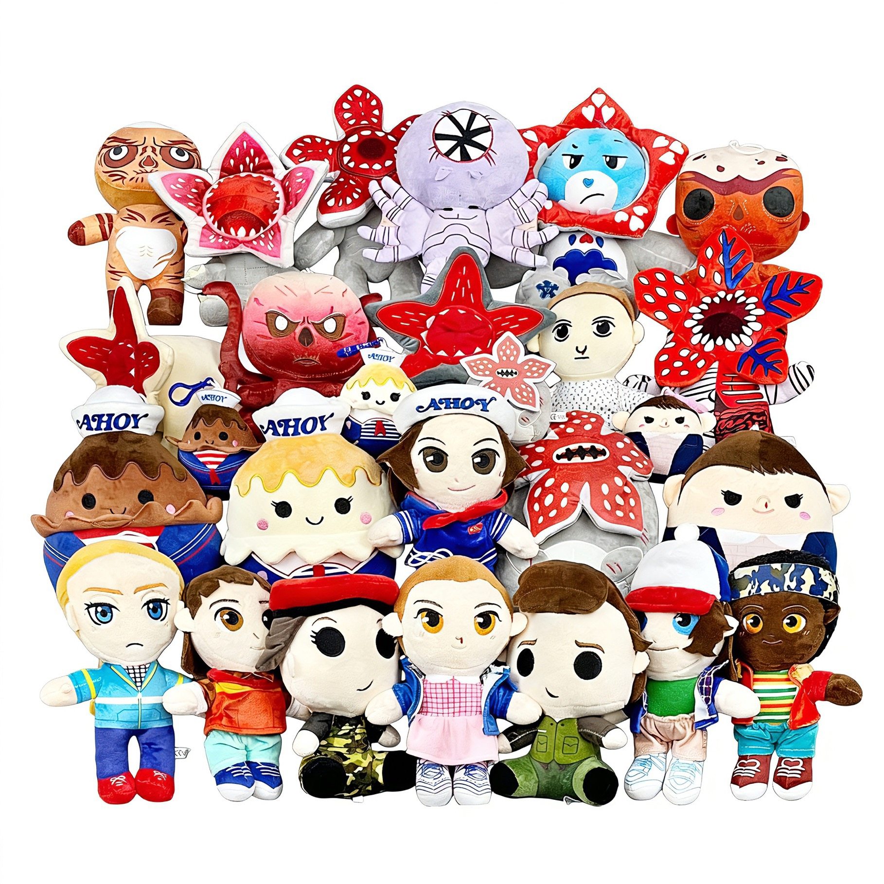 怪奇物语官方周边玩偶书包挂件手办第五季食人花公仔生日礼物娃娃,玩具/童车/益智/积木/模型,毛绒/玩偶/公仔/布艺类玩具,淘宝优惠券,粉丝福利购,淘宝优惠卷